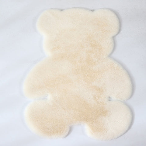 Bear rug super soft carpet Modern Living room bedroom Antiskid mat Fluffy Floor Carpets Decor Rugs white brown children doormat