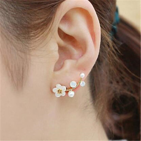 Flower Drop Earrings