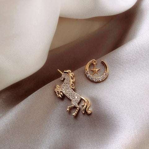 Unicorn Stud Earrings